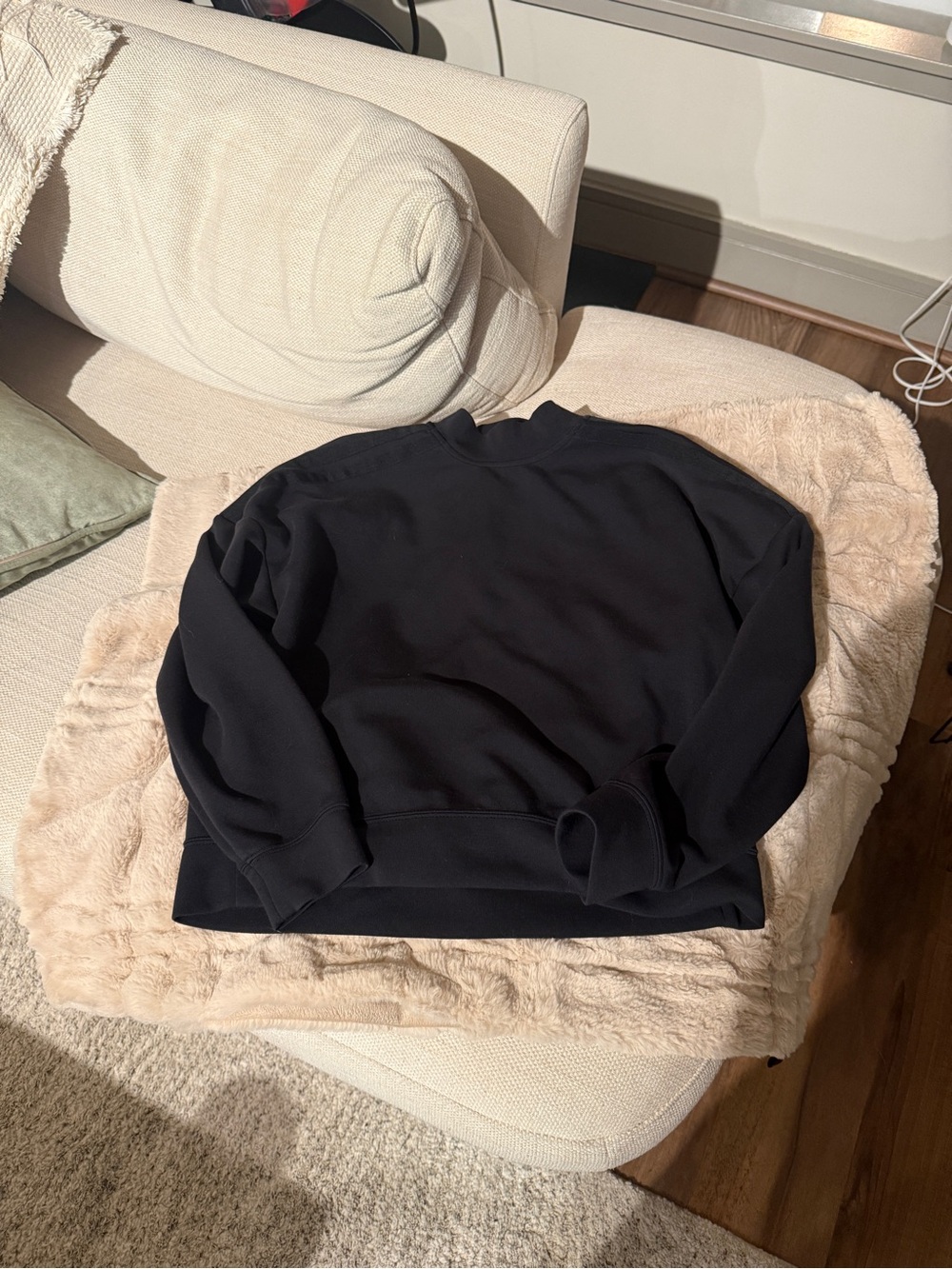 Classic Adidas Crewneck Sweater - Black